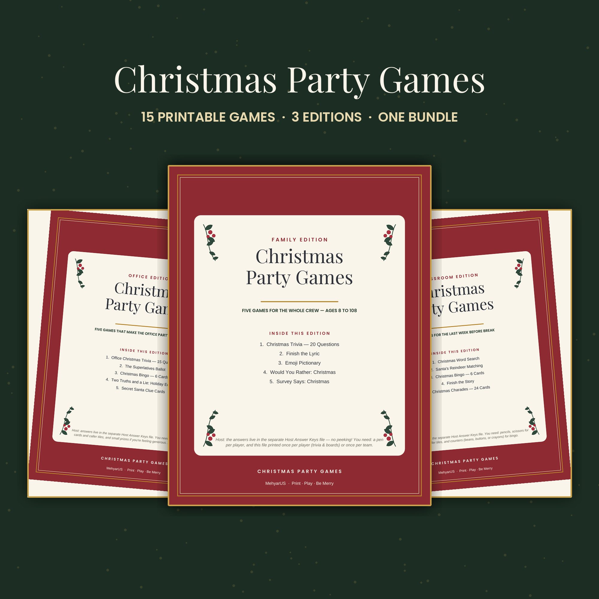 Christmas Party Games video preview